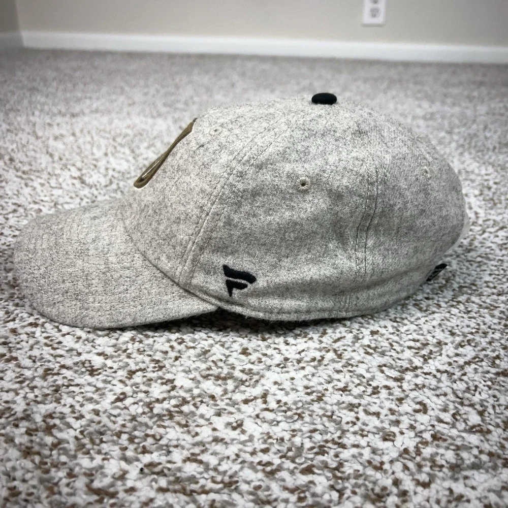 Vegas Golden Knights Hat Cap Strap Back Mens One Size Gray NHL Hockey Fanatics